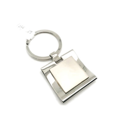 MOQ 500 Portador de llavero de metal con material de aleación de zinc