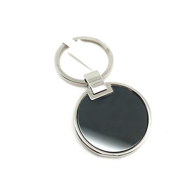 Plata Negro Diseño de llavero de metal TT Plazo de pago paquete de bolsas individuales