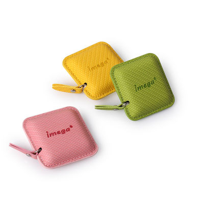 Color personalizado redondo cuadrado rectángulo cinta retráctil medida con hoja de 12 mm
