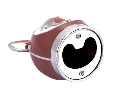 Abridor de botellas de metal con chaleco de llave de moda con revestimiento