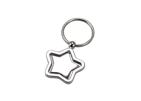 La cadena dominante de cadena linda de la estrella del hierro de llave del metal del regalo del recuerdo abulta hierro rotativo