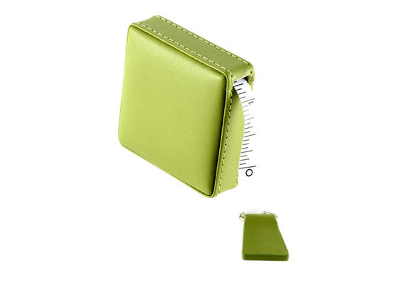 Cinta métrica retractable de cuero del cuerpo de la PU cinta métrica cuadrada de 79 pulgadas