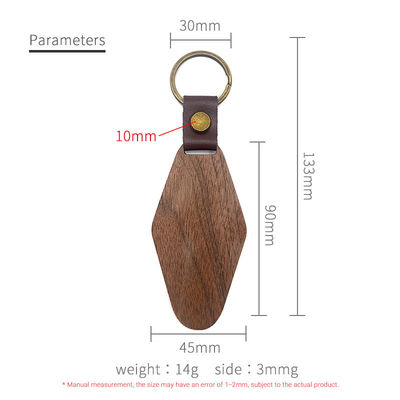 La cadena dominante de madera modificada para requisitos particulares 14g del Rhombus personalizó la nuez grabada de Watel