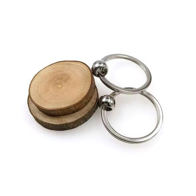 Cadena dominante simple Handcrafted de madera redonda que graba Eco natural amistoso y rústico