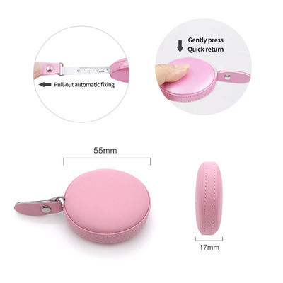 Medición de la cinta retráctil de tela de 150 cm