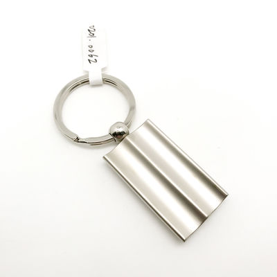 Cerradura personalizada de plata con opción de diseño de logotipo personalizado