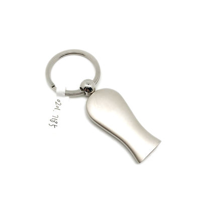 Claves de llave personalizadas a granel en plata con OEM/ODM disponibles