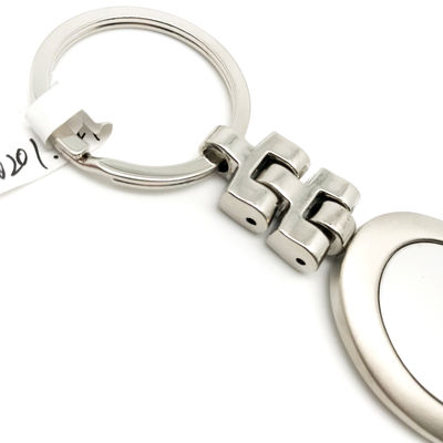 Portador de llavero de metal personalizado Claves personalizadas para publicidad