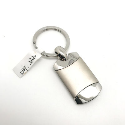 Claves personalizadas con portaclaves metálicos de aleación de zinc y portaclaves metálicos