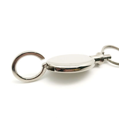 Clavedero retráctil con Siliver OEM/ODM disponible para su satisfacción