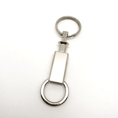 Mejor llavero retráctil con porta llavero de metal de aleación de zinc y