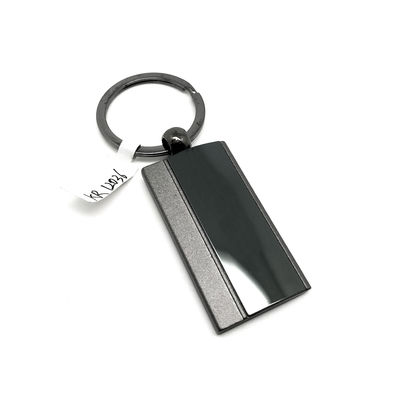 Disponible como portador de llavero de metal fotográfico para OEM / ODM Black Gun