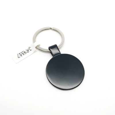 Portador de llavero de metal personalizable con aleación de zinc para OEM / ODM