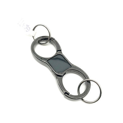 Tenedor de llavero de aleación de zinc para plazo de pago TT duradero y diseño personalizado