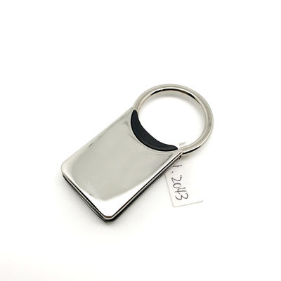 Disponible como portador de llavero de metal fotográfico con logotipo personalizado