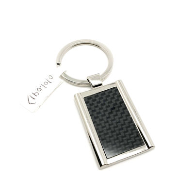 Disponible como portador de llavero de aleación de metal de zinc fotográfico