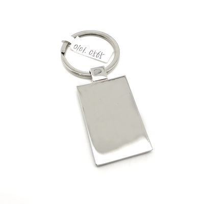 Bolso individual paquete de llavero de metal disponible con material de aleación de zinc