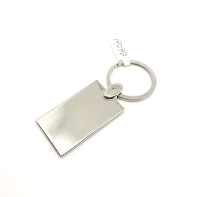 Portador de llavero de aleación de zinc disponible en paquete de bolsas individuales
