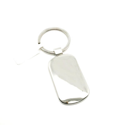 Portador de llavero de metal personalizable 29x87x6mm Moderno