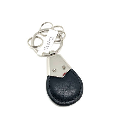 Cerrojo de llave de cuero duradero con opciones de color disponibles para el diseño del portador de llaves