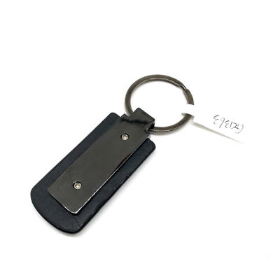 Cadenas de llave de cuero clásico personalizadas para portadores de llaves de colores disponibles