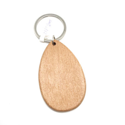 Durabilidad Cerradura de llave de madera grabado regalo pieza de decoración de madera natural