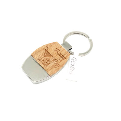 Cerrojo de llave de madera grabado personalizado Decoración de regalo ecológica con belleza de madera natural