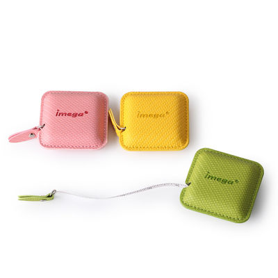 Color personalizado redondo cuadrado rectángulo cinta retráctil medida con hoja de 12 mm