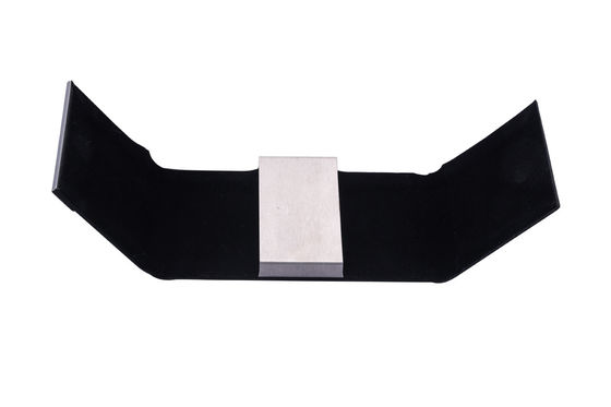 Portador de tarjetas de visita de metal rectangular para hombres y mujeres paquete de cierre rápido