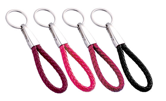 Claves de cuero de estilo clásico personalizadas para portadores de llaves