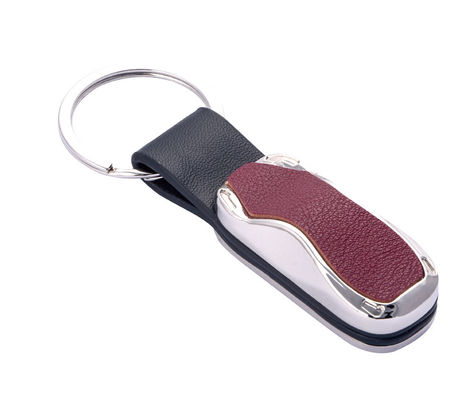 Claves personalizadas clásicas de cuero de grano superior en varios colores diseños personalizados