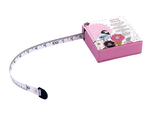 Color personalizado PU cinta ABS cinta retráctil medida de forma de doble cara diseño de 1/60 pulgadas precisión