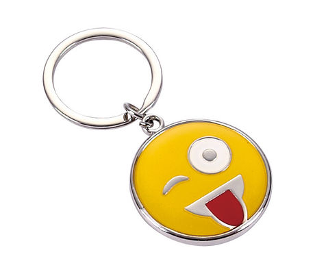 Cerrojo de llaves de metal personalizado con sonrisa para uso diario