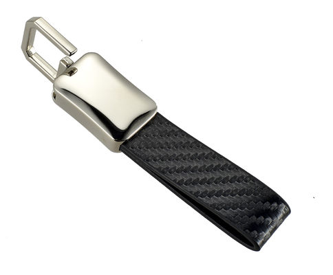 Claves de cuero de estilo clásico con portaclaves personalizado y patrón personalizado