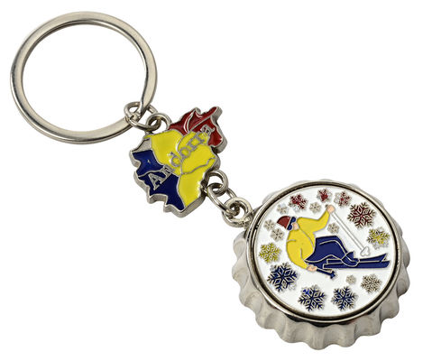 Llavero funcional de forma personalizada, adorable, de metal, ligero