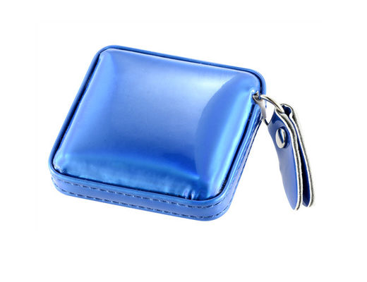 regalo de cuero retractable Jelly Color del recuerdo de la PU de la cinta métrica de 15m m