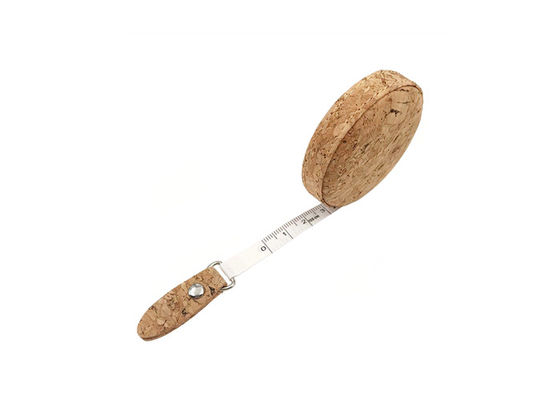 Cinta métrica de costura amistosa de Eco Cork Retractable Tape Measure Cloth