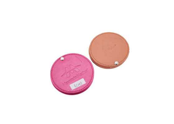 Regalo compacto grabado grueso cosmético rotativo del espejo del espejo 10m m del bolsillo solo