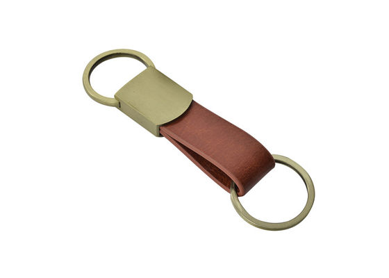 La galjanoplastia de cobre amarillo de cuero de Ring Holder Color Tape 10m m de la llave de Pantone personalizó