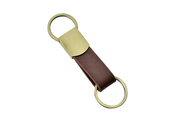 La galjanoplastia de cobre amarillo de cuero de Ring Holder Color Tape 10m m de la llave de Pantone personalizó