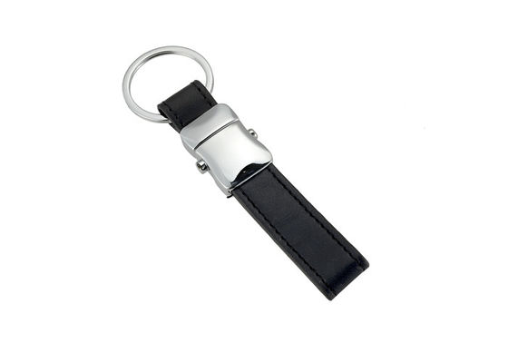 Laser que graba grueso del llavero 9m m del cuero de Mini Key Holder Souvenir Personalised