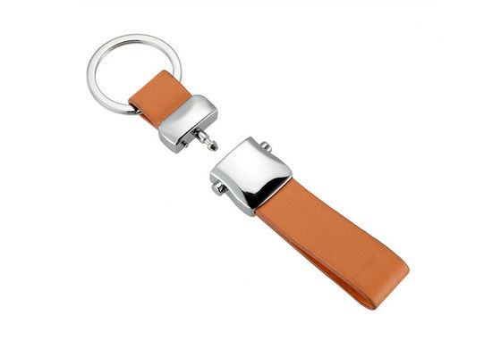 Mini Key Holder colorido desprendible 9m m personalizó el llavero de cuero