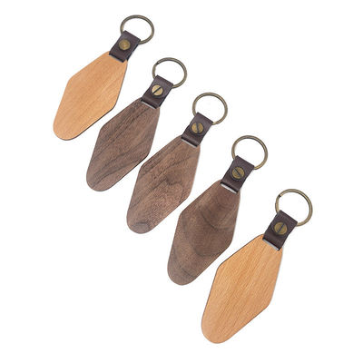 Buen precio La cadena dominante de madera modificada para requisitos particulares 14g del Rhombus personalizó la nuez grabada de Watel en línea