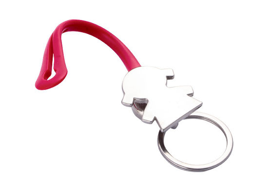 Buen precio Los colores variados de forma personalizada llavero de metal para la seguridad de la llave en línea