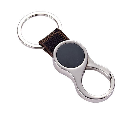 Buen precio Claves exclusivas con toque de cuero clásico y nombre grabado a medida en línea