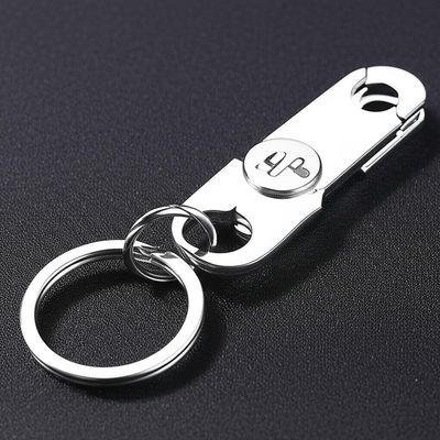 Buen precio Streamline Your Key Organization with this Durable Metal Keychain Holder en línea