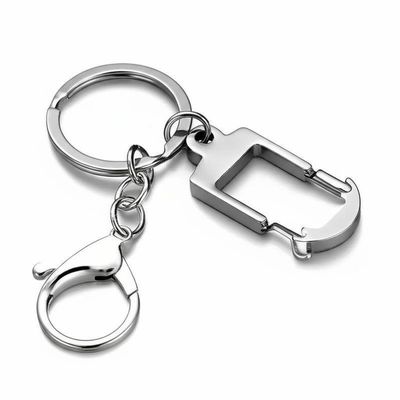 Buen precio OEM/ODM As Photo Zinc Alloy Metal Keychain Holder for Customized Manufacturing en línea