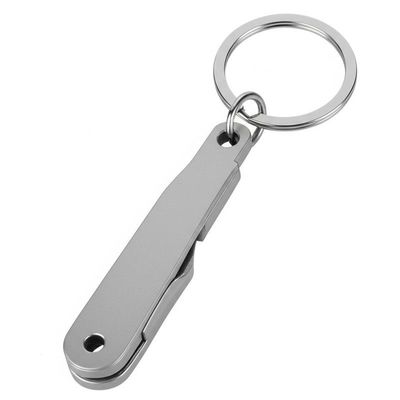 Buen precio Zinc Alloy Metal Keychain Holder Durable and Customizable for OEM/ODM en línea