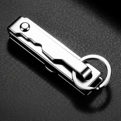 Buen precio Organizador de llavero de acero duradero OEM ODM Soporte de llaves resistente para almacenamiento de llaves seguro y organizado y fácil acceso en el día a día en línea