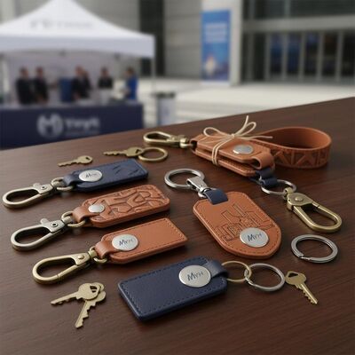calidad Clavedero Clavederos de cuero con patrón personalizado Accesorios elegantes duraderos para regalos corporativos Eventos y personales fábrica